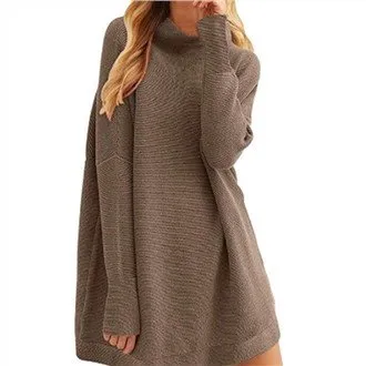 เสื้อกันหนาวกรวยหลวมของแข็ง